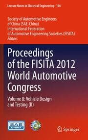 Cover von Proceedings of the FISITA 2012 World Automotive Congress