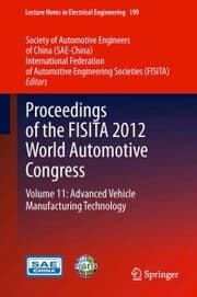 Cover von Proceedings of the FISITA 2012 World Automotive Congress