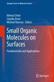 Cover von Small Organic Molecules on Surfaces