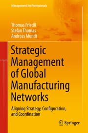 Cover von Strategic Management of Global Manufacturing Networks