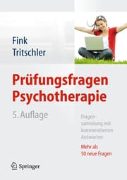 Cover von Prüfungsfragen Psychotherapie