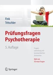 Cover von Prüfungsfragen Psychotherapie