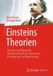 Cover von Einsteins Theorien