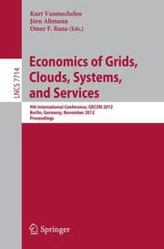 Cover von Economics of Grids, Clouds, and Services