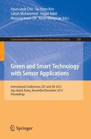 Cover von Green and Smart Technology with Sensor Applications