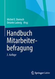 Cover von Handbuch Mitarbeiterbefragung