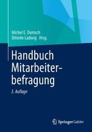 Cover von Handbuch Mitarbeiterbefragung