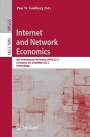 Cover von Internet and Network Economics