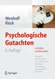 Cover von Psychologische Gutachten schreiben und beurteilen