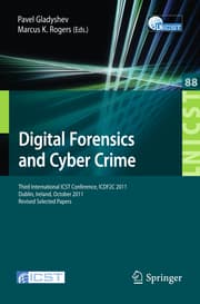 Cover von Digital Forensics and Cyber Crime