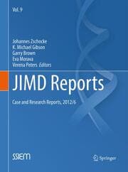 Cover von JIMD Reports - Case and Research Reports, 2012/6