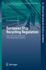 Cover von European Ship Recycling Regulation