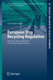 Cover von European Ship Recycling Regulation