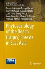 Cover von Phytosociology of the Beech (Fagus) Forests in East Asia