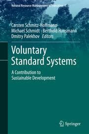 Cover von Voluntary Standard Systems - A Contribution to Sustainable Development