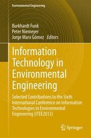 Cover von Information Technology in Environmental Technology