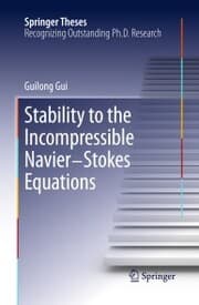 Cover von Stability to the Incompressible Navier-Stokes Equations