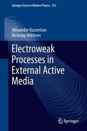 Cover von Electroweak Processes in External Active Media