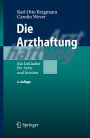 Cover von Die Arzthaftung