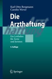 Cover von Die Arzthaftung
