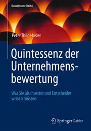 Cover von Quintessenz der Unternehmensbewertung
