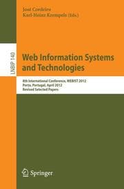 Cover von Web Information Systems and Technologies