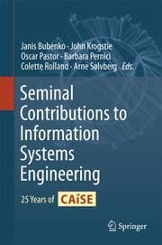 Cover von Seminal Contributions to Information Systems Engineering