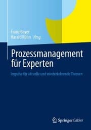 Cover von Prozessmanagement für Experten