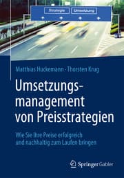 Cover von Umsetzungsmanagement von Preisstrategien