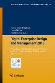 Cover von Digital Enterprise Design and Management 2013