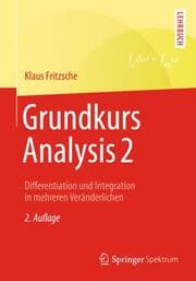 Cover von Grundkurs Analysis 2