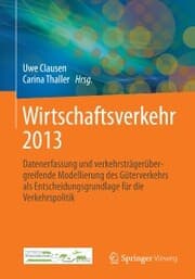 Cover von Wirtschaftsverkehr 2013