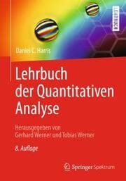 Cover von Lehrbuch der Quantitativen Analyse