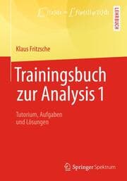 Cover von Trainingsbuch zur Analysis 1