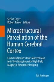 Cover von Microstructural Parcellation of the Human Cerebral Cortex