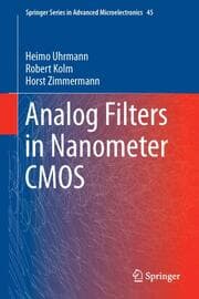 Cover von Analog Filters in Nanometer CMOS