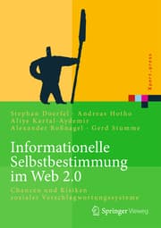 Cover von Informationelle Selbstbestimmung im Web 2.0