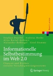 Cover von Informationelle Selbstbestimmung im Web 2.0