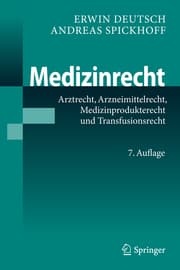 Cover von Medizinrecht