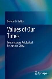Cover von Values of Our Times