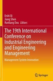 Cover von The 19th International Conference on Industrial Engineering and Engineering Management
