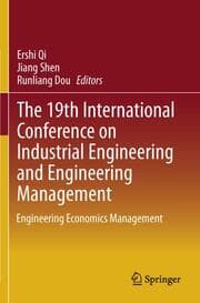 Cover von The 19th International Conference on Industrial Engineering and Engineering Management