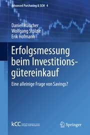 Cover von Erfolgsmessung beim Investitionsgütereinkauf