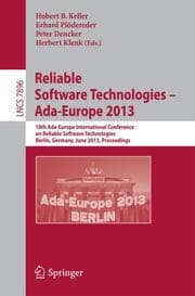 Cover von Reliable Software Technologies -- Ada-Europe 2013