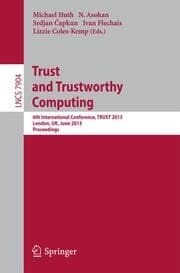 Cover von Trust and Trustworthy Computing