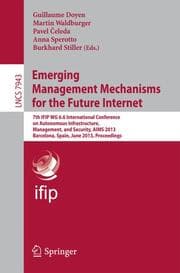 Cover von Emerging Management Mechanisms for the Future Internet