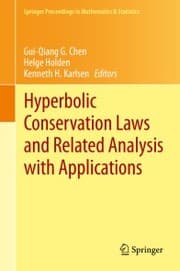 Cover von Hyperbolic Conservation Laws and Related Analysis with Applications