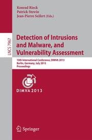 Cover von Detection of Intrusions and Malware, and Vulnerability Assessment