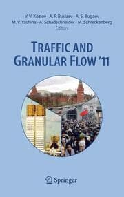 Cover von Traffic and Granular Flow 2011