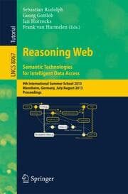 Cover von Reasoning Web.Semantic Technologies for Intelligent Data Access